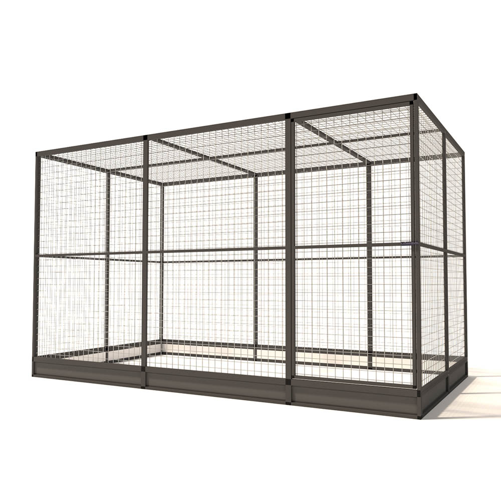 Glorenza Noa - Kattenren - Antraciet - 193x176x328 cm