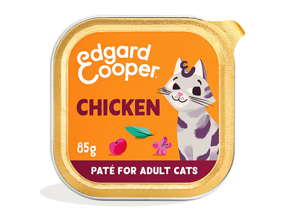 Edgard & Cooper Paté - Kattenvoer - 85 Gram - kip