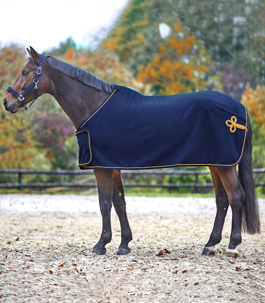 Waldhausen Sponsor - Zweetdeken - Paardendeken - Blauw - 135/185 Waldhausen Sponsor - Zweetdeken - Paardendeken - Blauw - 135/185