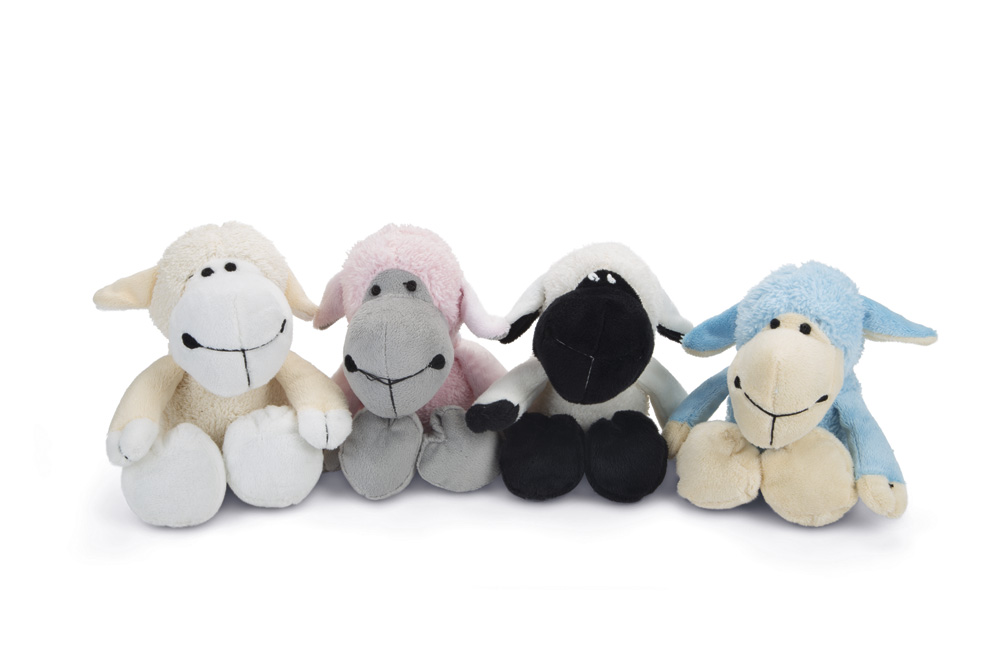 Beeztees Schaapjes - Knuffel - Hondenspeelgoed - Assorti
