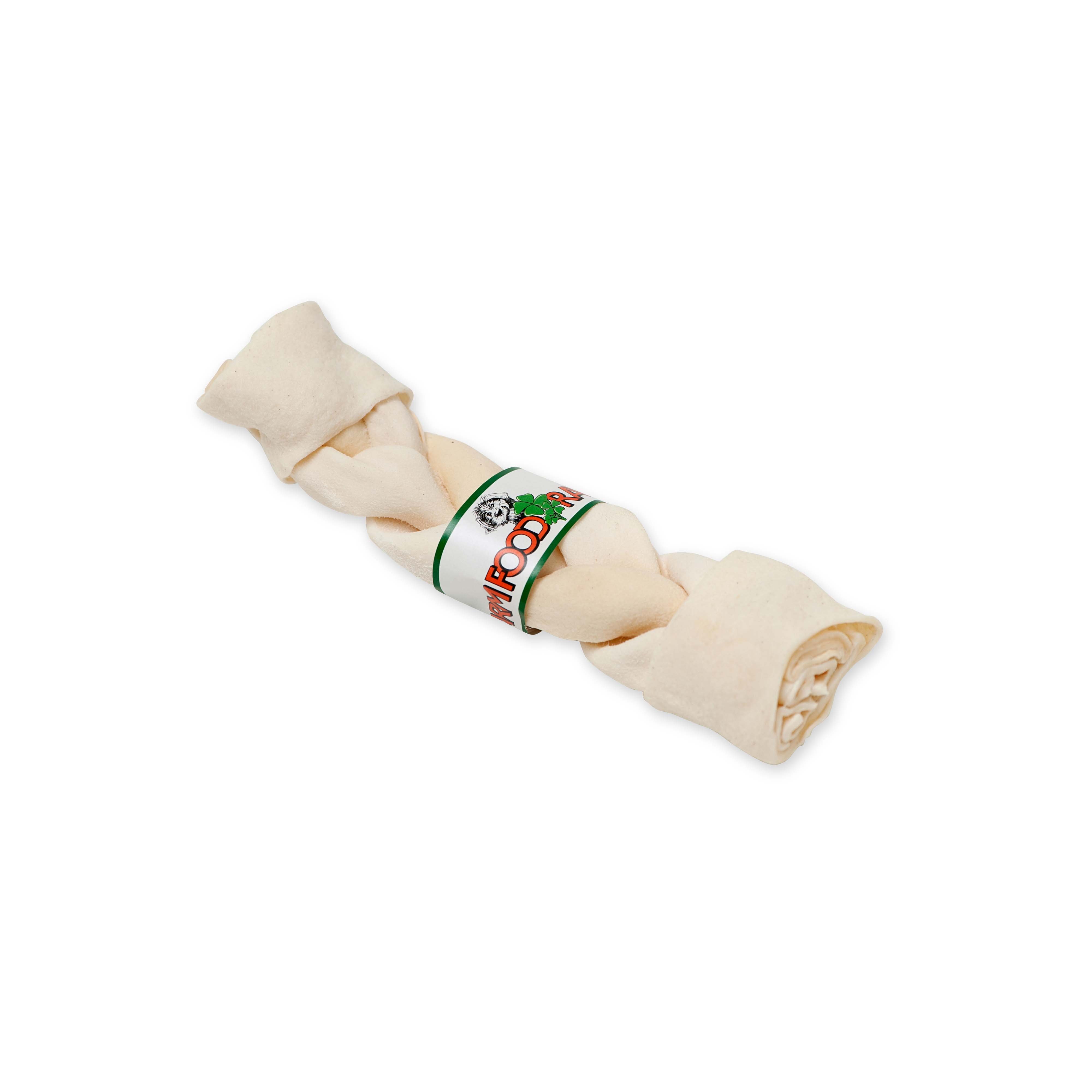 Farm Food Rawhide Dental Braided Stick - Hondensnack - 1 Stuks - rund - M Farm Food Rawhide Dental Braided Stick - Hondensnack - 1 Stuks - rund - M