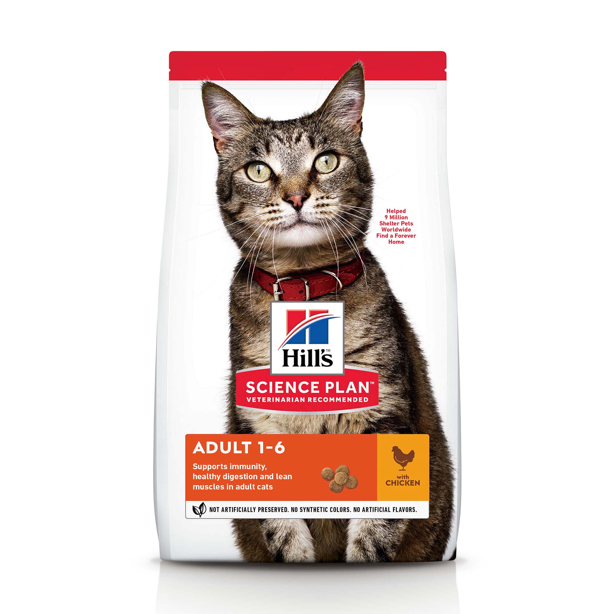 Hill's Science Plan  Adult - Kattenvoer - 7 Kilogram - kip