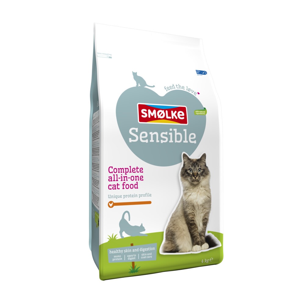 Smölke Sensible - Kattenvoer - 4 Kilogram - kip