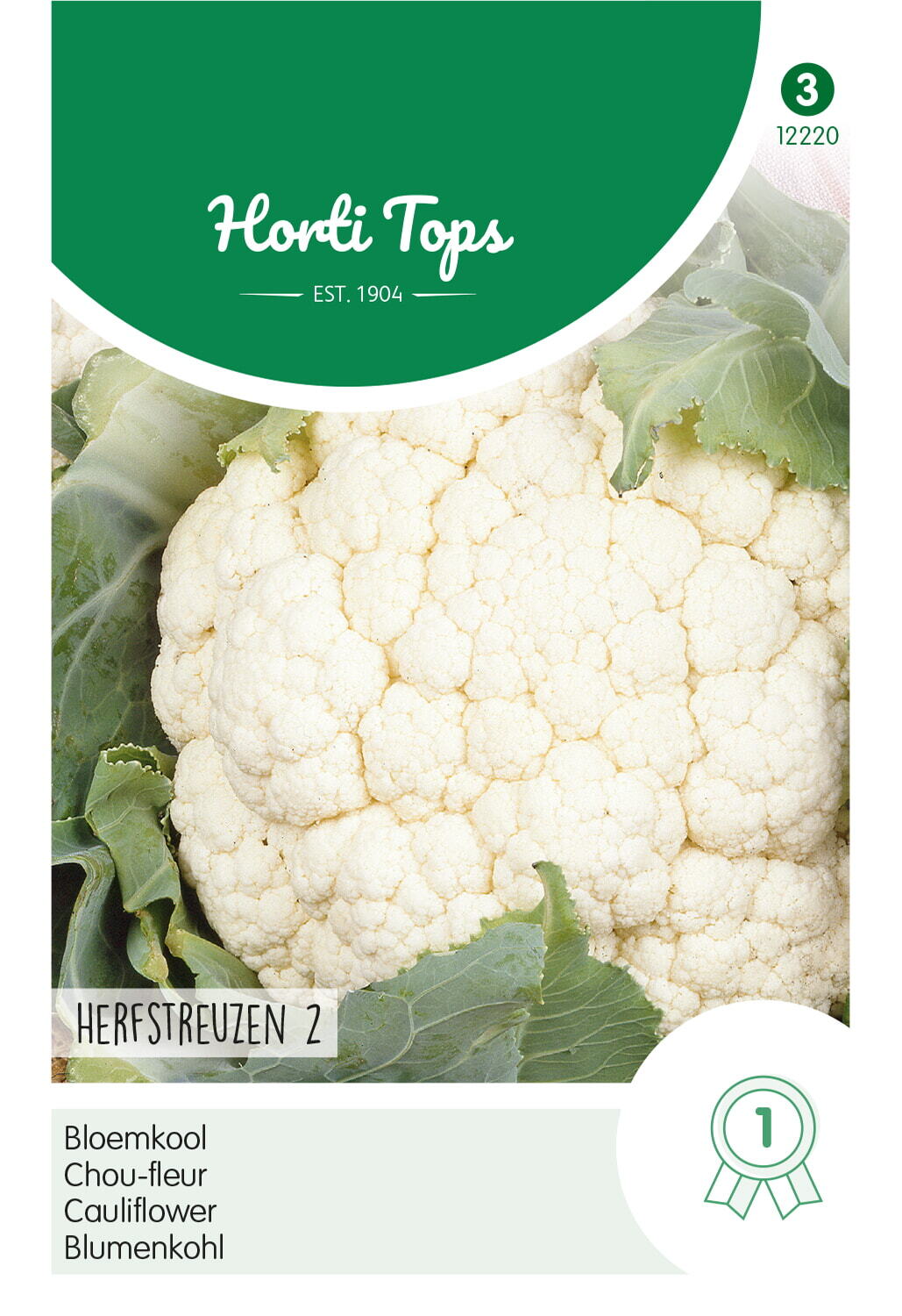 Hortitops Bloemkool Brassica oleracea Herfstreuzen 2 - Groentezaden