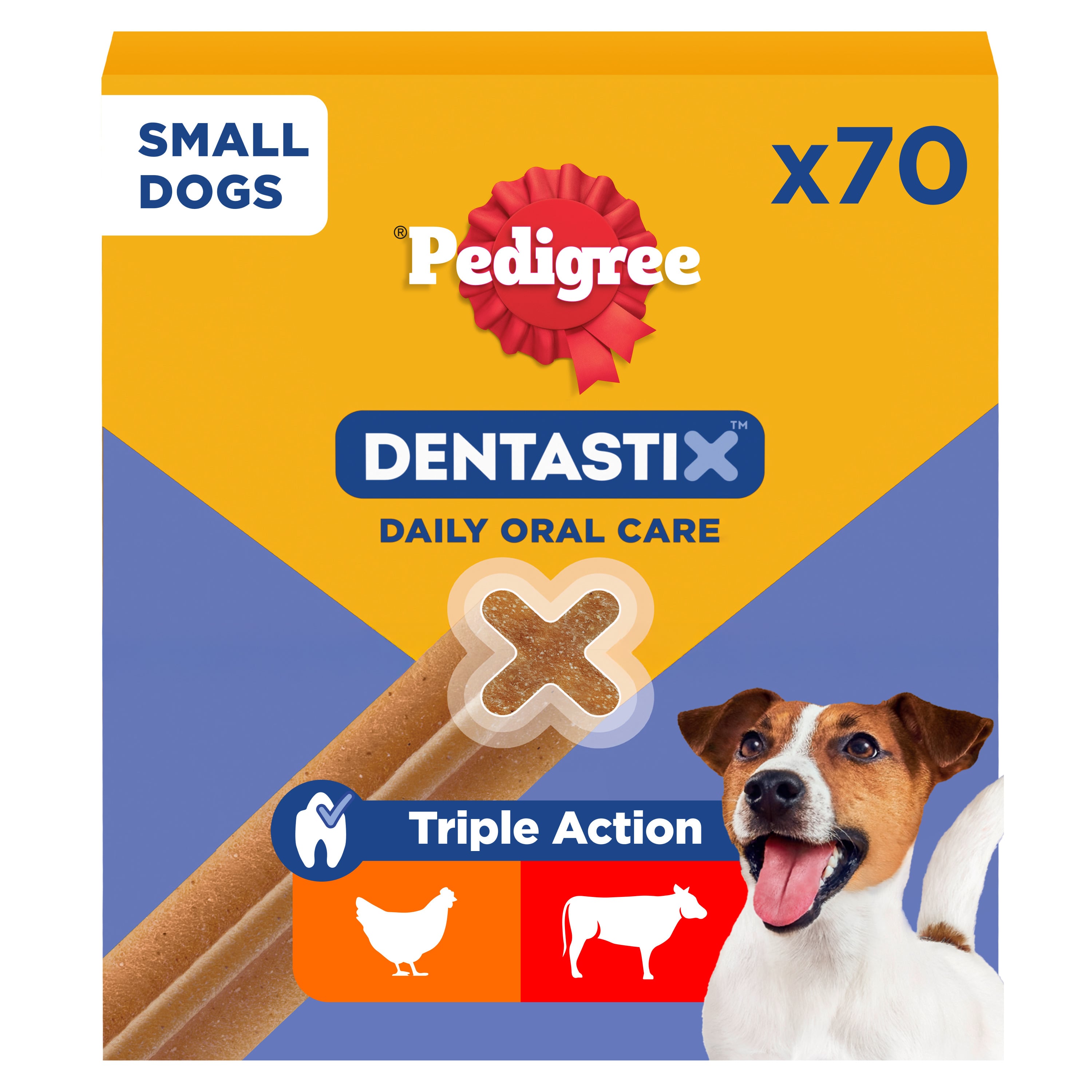 Pedigree Dentastix Mini Multipack - Hondensnack - 70 Stuks - dental - XS Pedigree Dentastix Mini Multipack - Hondensnack - 70 Stuks - dental - XS