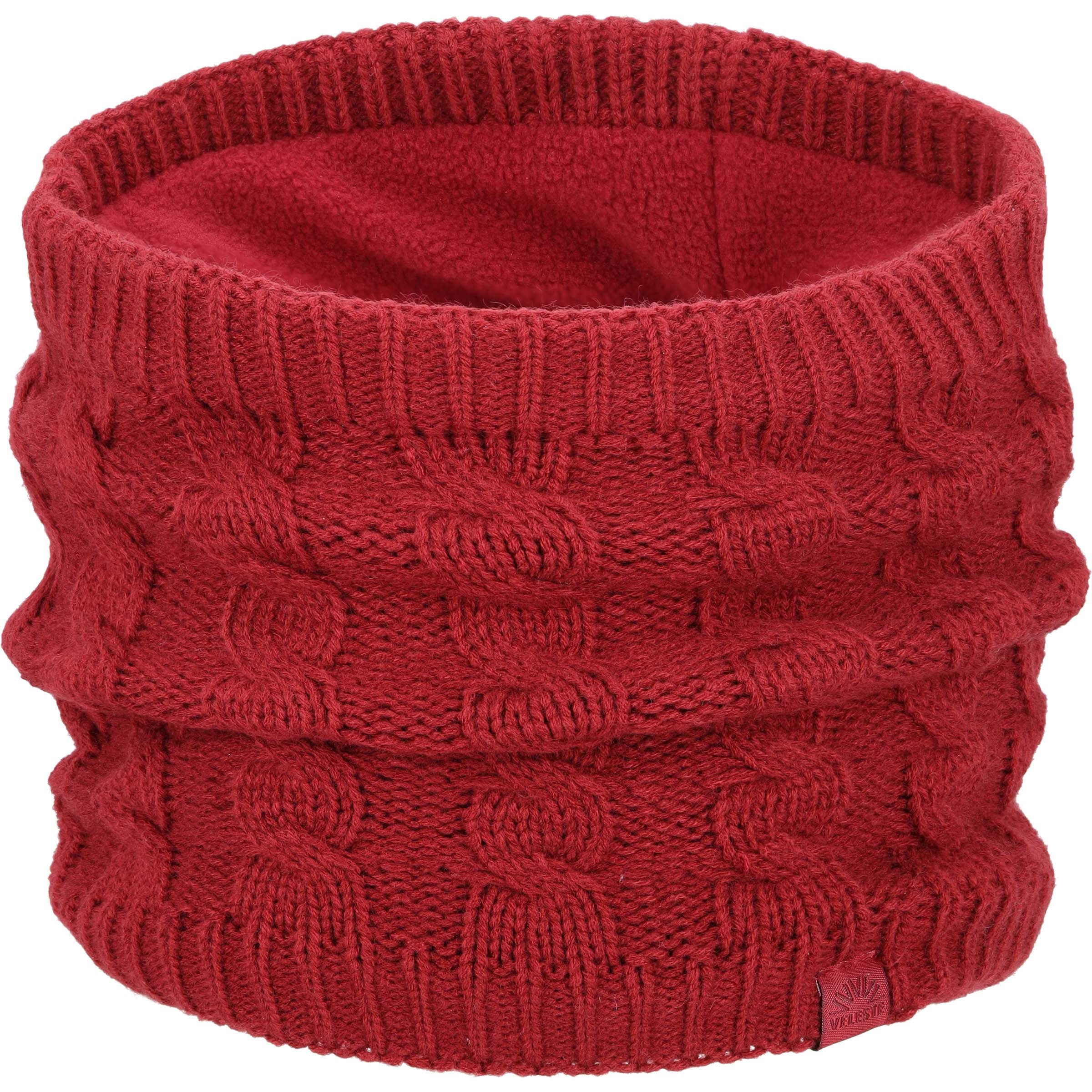 Veleste Kabel - Nekwarmer - Rood