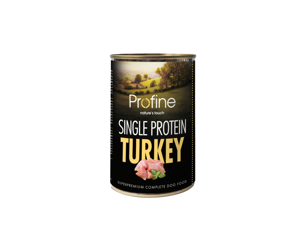 Profine Single Protein - Hondenvoer - 400 Gram - kalkoen
