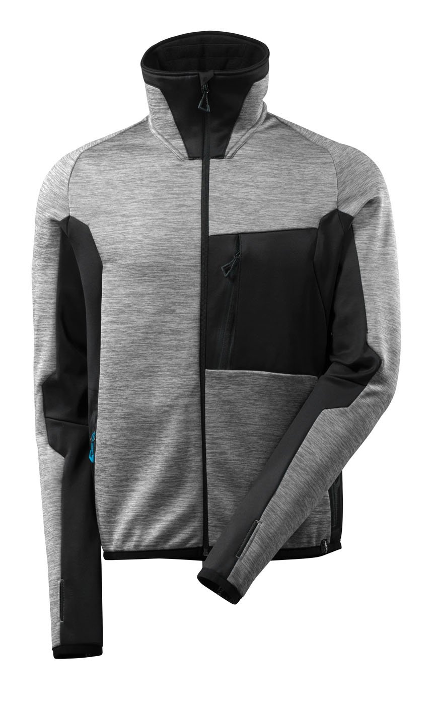 MASCOT Advanced - Fleece vest - Grijs / zwart - XS