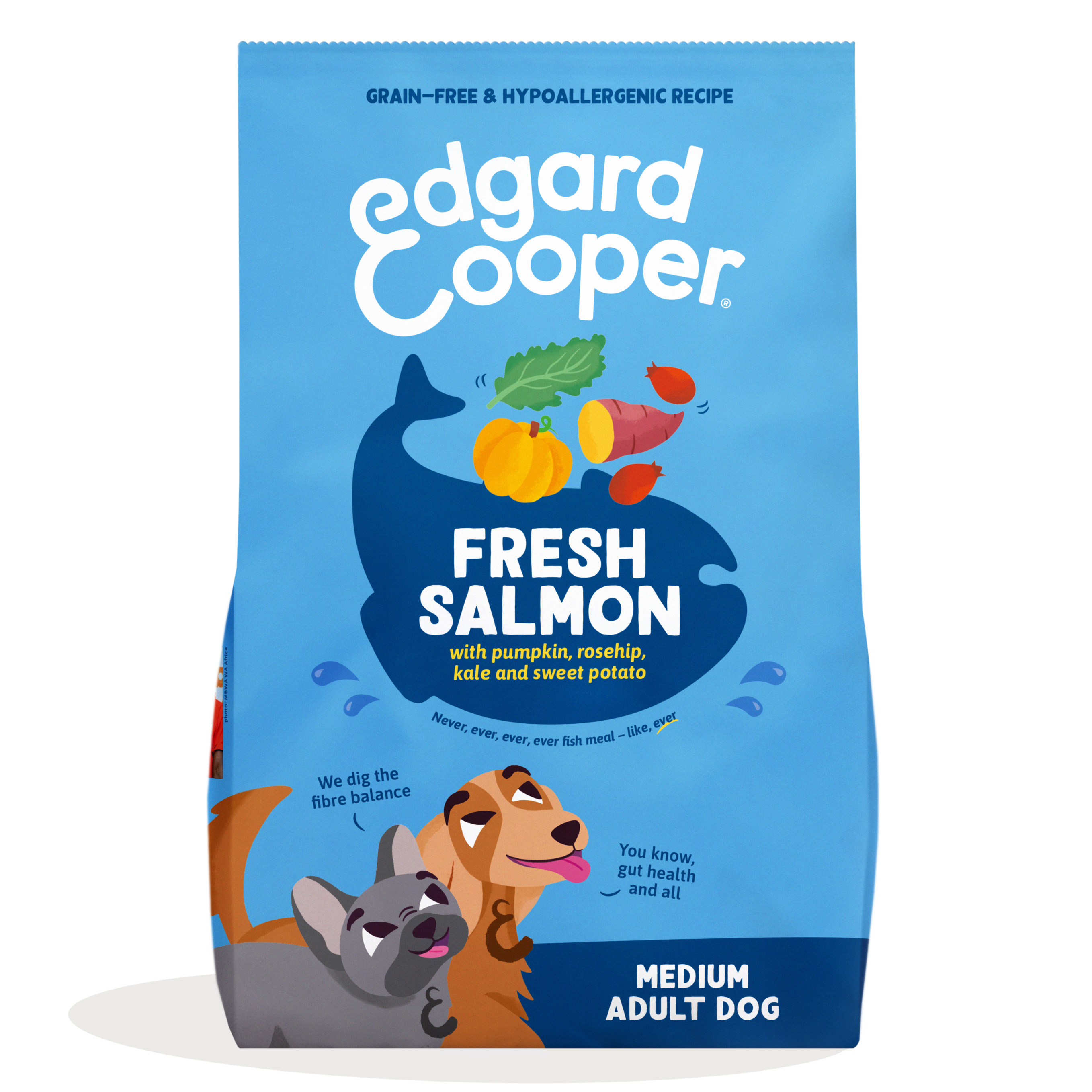 Edgard & Cooper Adult Medium - Hondenvoer - 1 Kilogram - Zalm