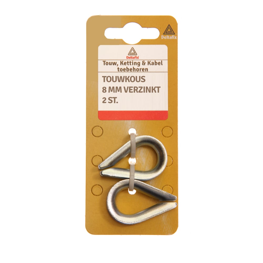 Deltafix - Touwkous - 2 Stuks - 0.8 cm Deltafix - Touwkous - 2 Stuks - 0.8 cm