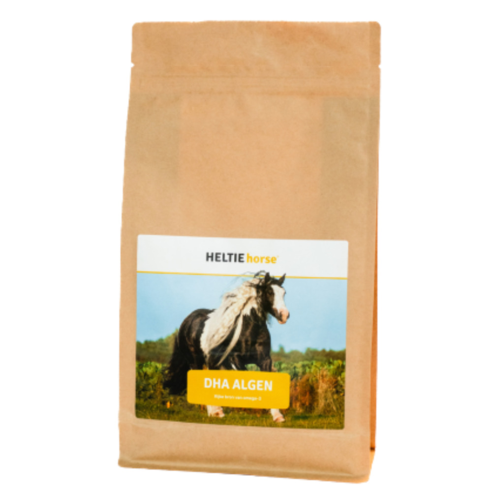 Heltie Horse DHA Algen - Paardensupplement - 500 Gram - Zak