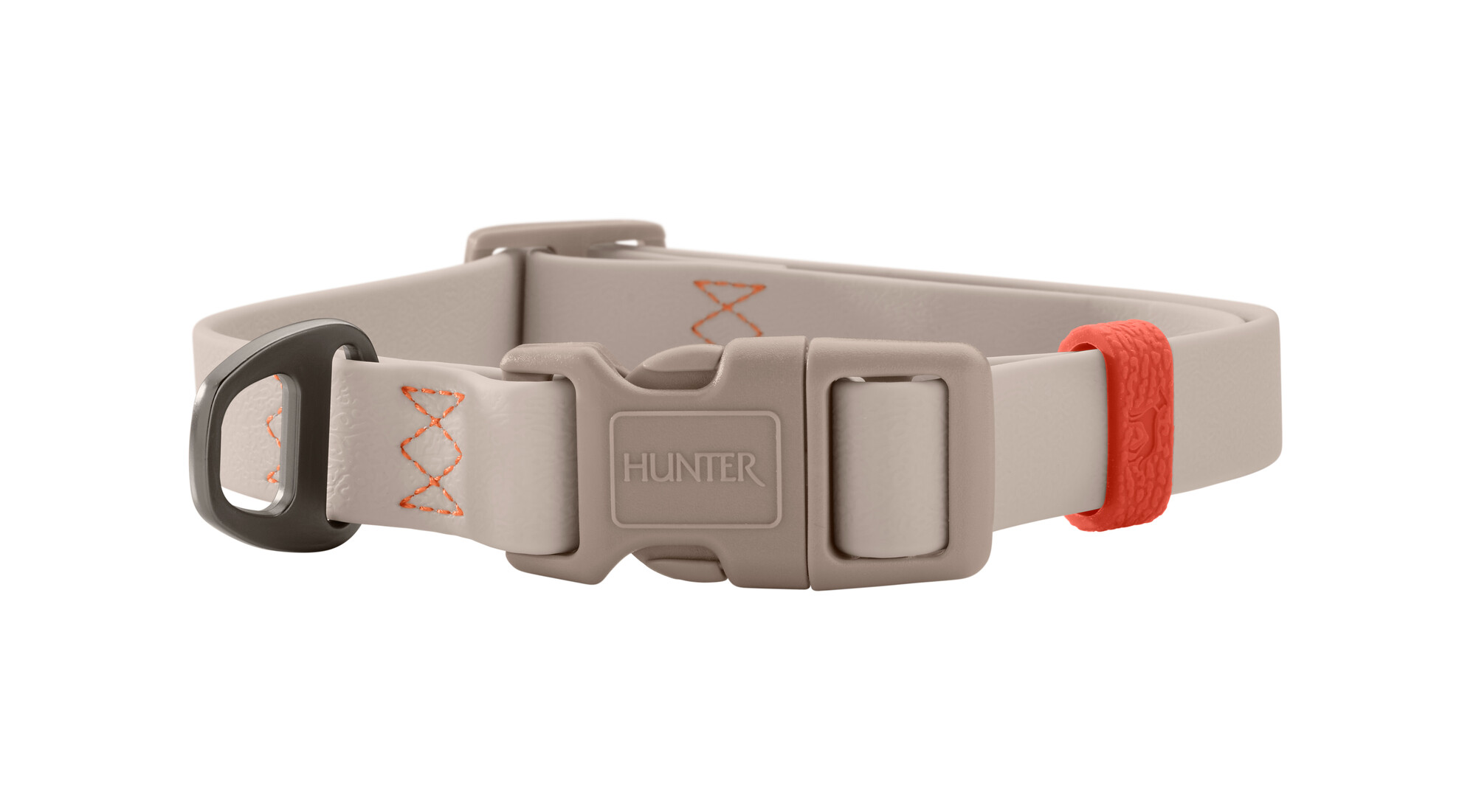 Hunter Havana - Halsband Hond - Grijs - 30 tot 45 cm Hunter Havana - Halsband Hond - Grijs - 30 tot 45 cm