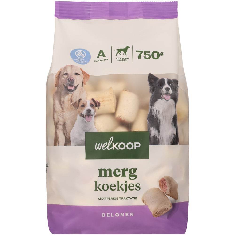 Welkoop Merg - Hondenkoekjes - 750 Gram - merg