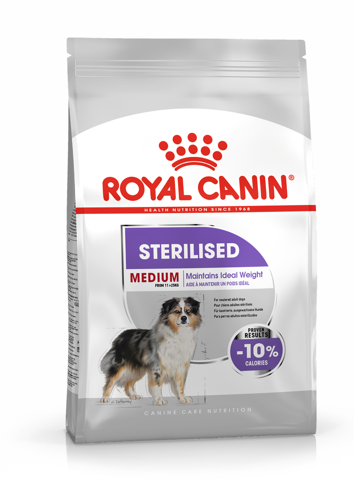Royal Canin Sterilised Medium  Adult - Hondenvoer - 12 Kilogram - gevogelte