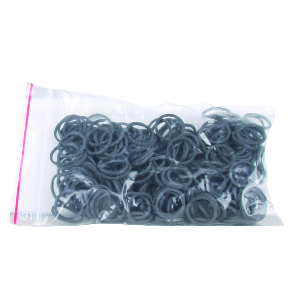 Waldhausen Manenelastiekjes - Paard - Zwart Waldhausen Manenelastiekjes - Paard - Zwart