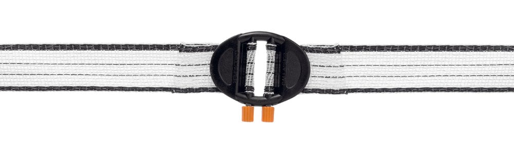 Gallagher - Lintverbinder 12,5/20mm - 4 cm - 5 Stuks - Grijs - 11 cm Gallagher - Lintverbinder 12,5/20mm - 4 cm - 5 Stuks - Grijs - 11 cm