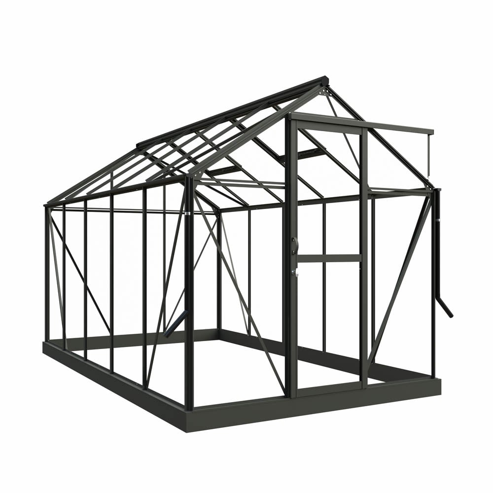 Royal Well Mary III - Tuinkas - Groen - 241x212x360 cm - Veiligheidsglas