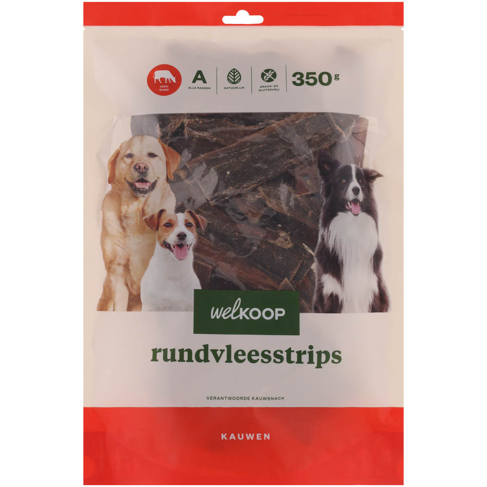 Welkoop - Rundvleesstrips - 350 Gram - rund