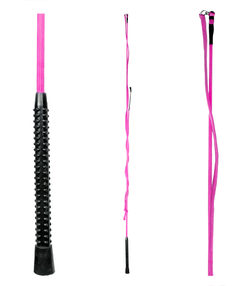 Waldhausen - Longeerzweep - Roze - 180 cm
