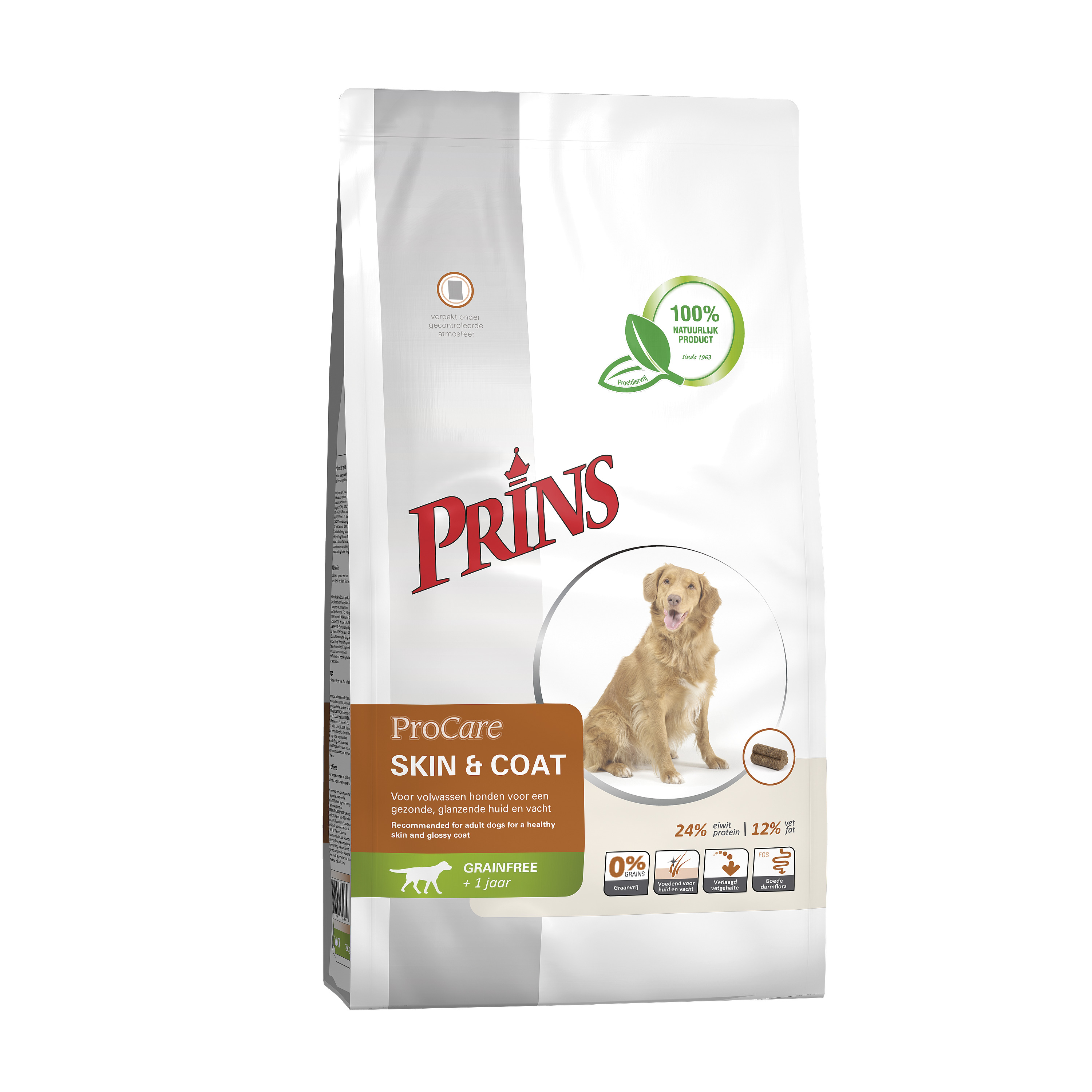 Prins ProCare Grainfree Skin & Coat - Hondenvoer - 12 Kilogram - gevogelte Prins ProCare Grainfree Skin & Coat - Hondenvoer - 12 Kilogram - gevogelte