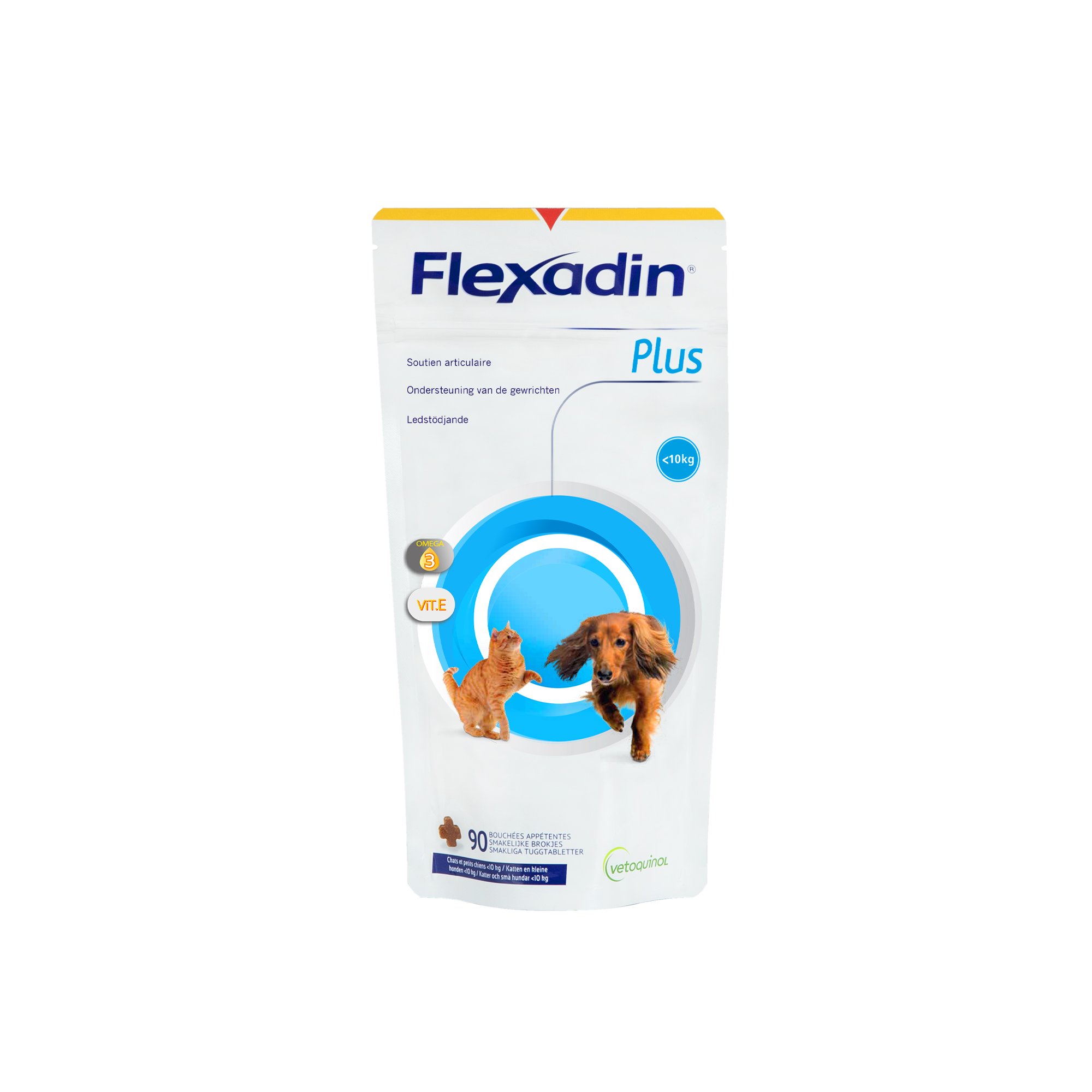 Flexadin Plus Mini - Soepele Gewrichten Hond en Kat - 90 Stuks - Vlees