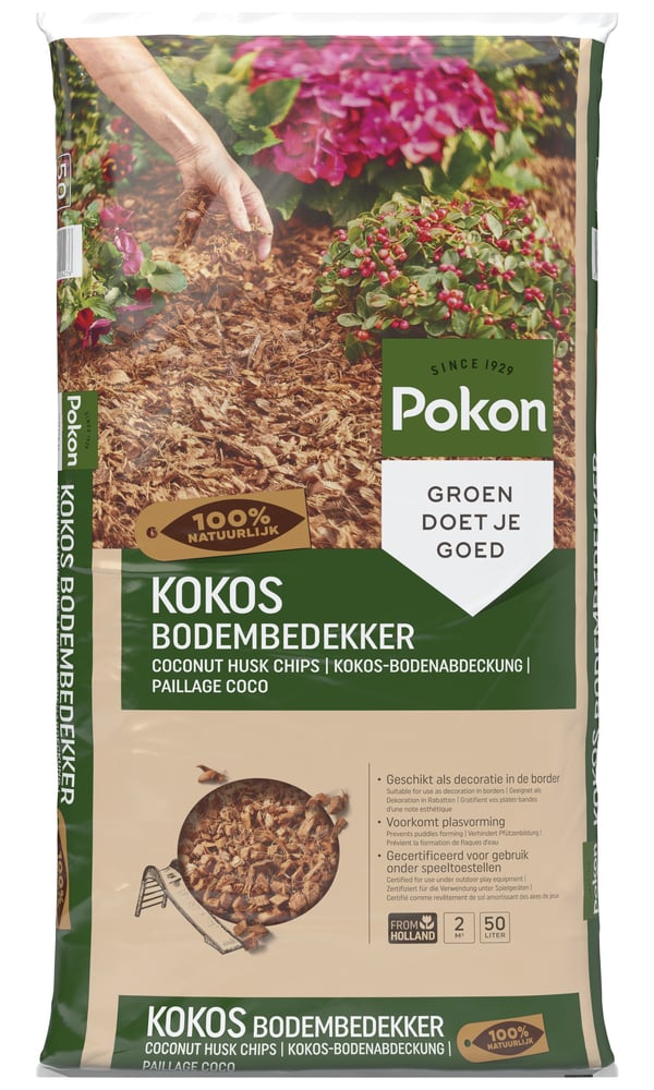 POKON Kokos - Bodembedekker - 50 Liter