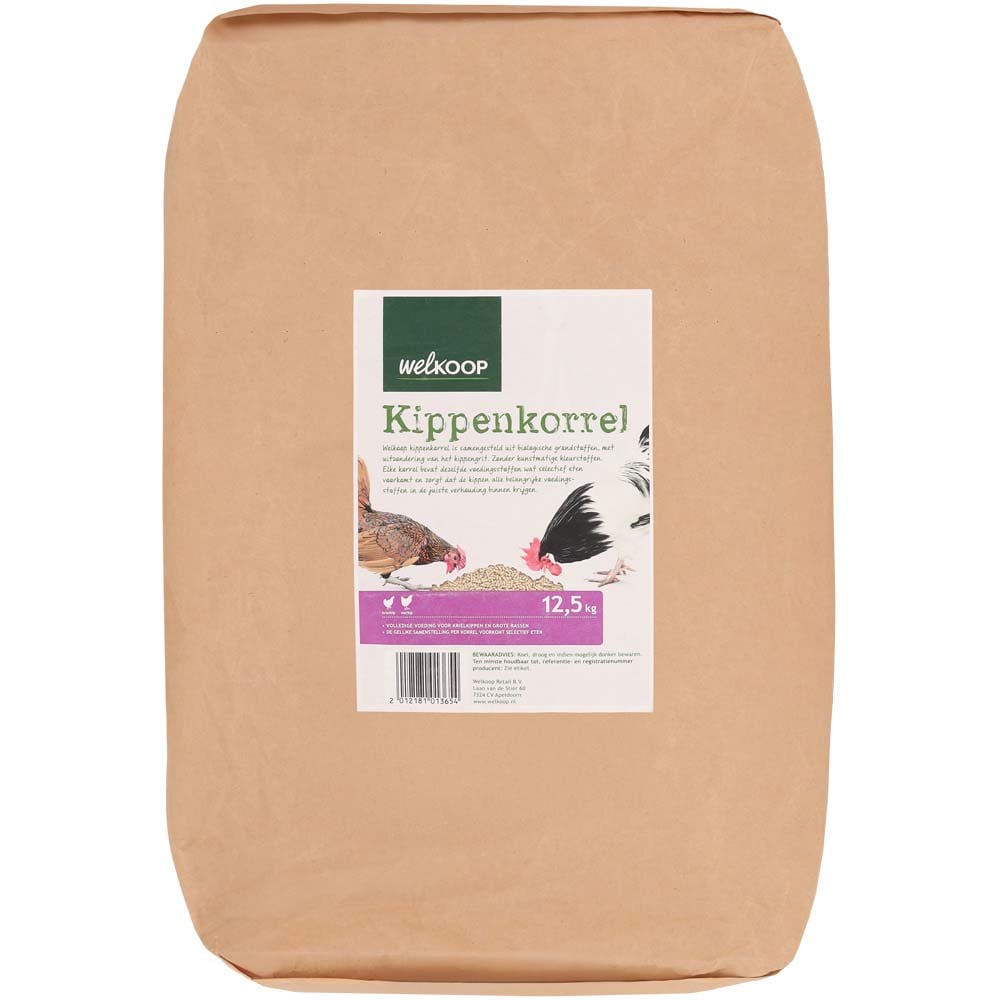 Welkoop Kippenkorrel - Kippenvoer - 12.5 Kilogram