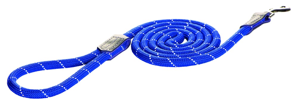 Rogz Utility - Hondenriem - blauw - Medium - 180 cm