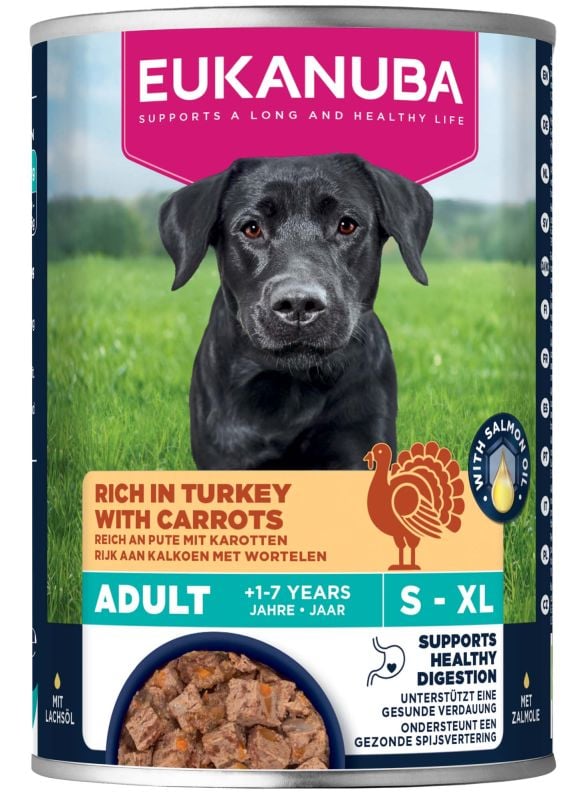 Eukanuba Adult Paté  - Hondenvoer - 400 Gram - kalkoen