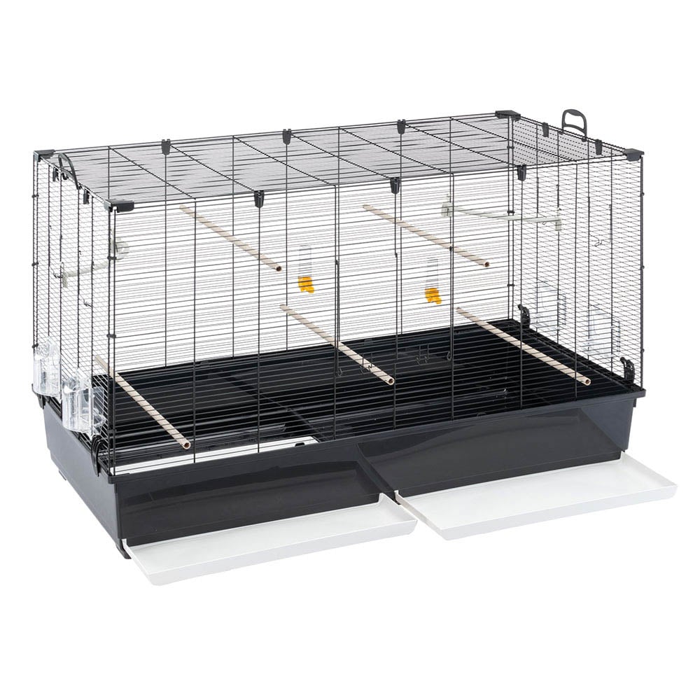 Ferplast Piano 8 - Vogelkooi - Zwart - 8