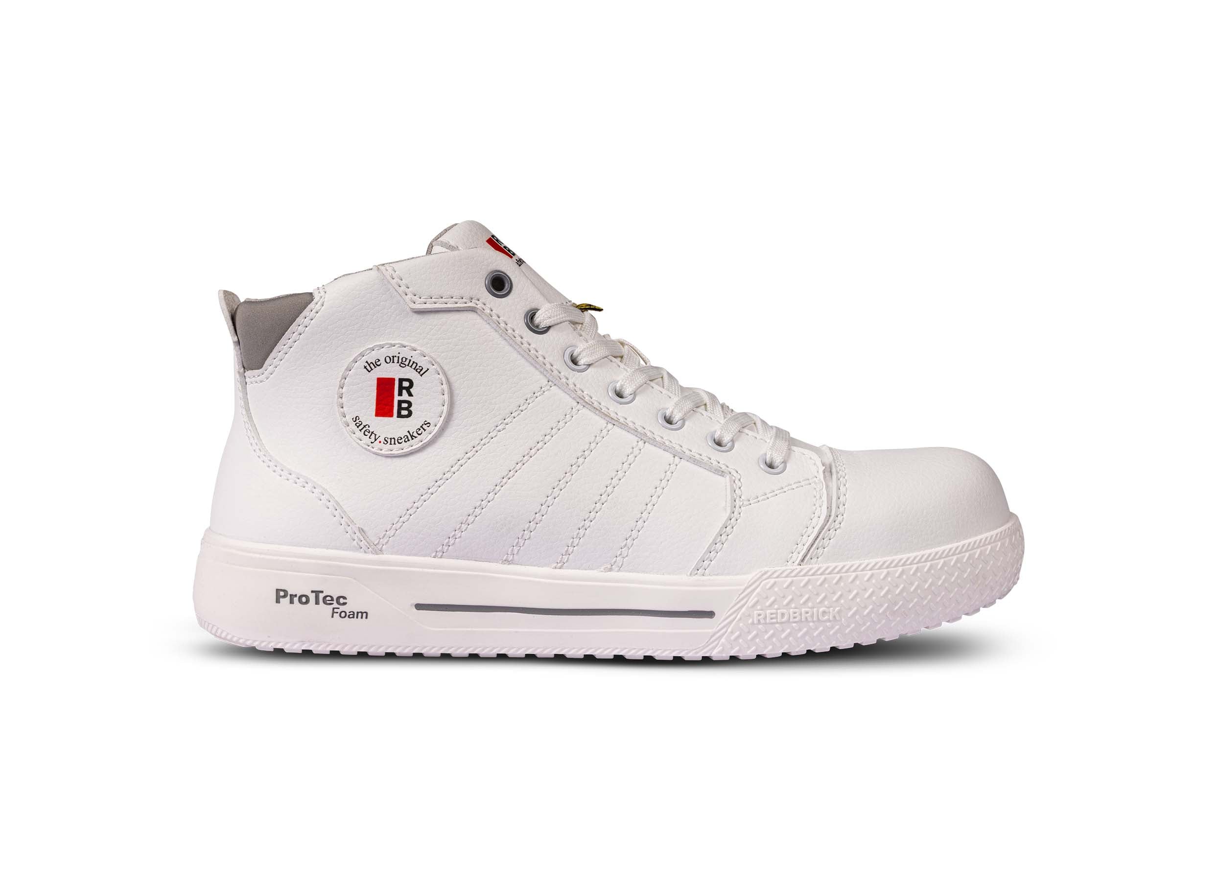 Redbrick Pivot Hoog - Werkschoenen - Wit - 45