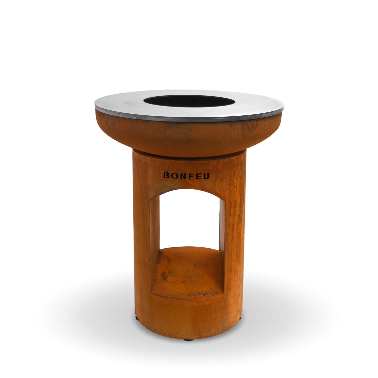 BonFeu BonBiza - Vuurschaal - Rond - Roest - Staal - 80 cm