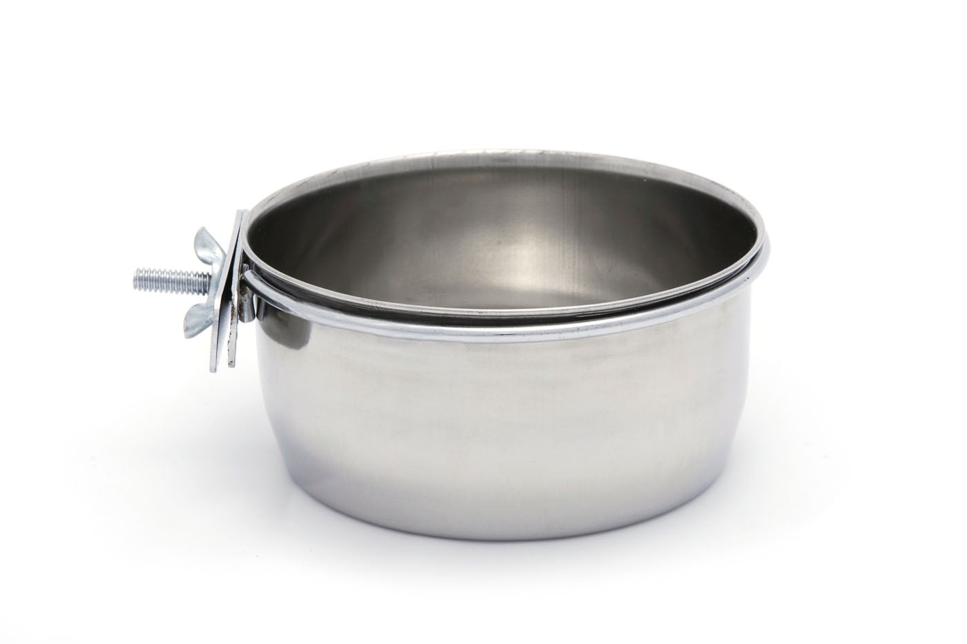 Beeztees Coopcup Inox - voer- en drinkbak - Zilver - 12 cm