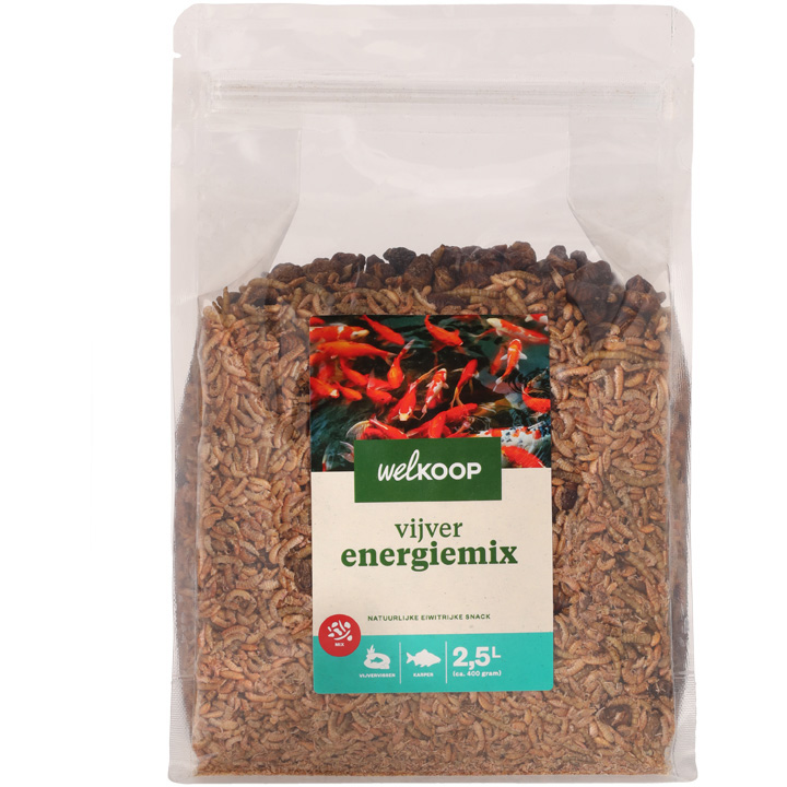 Welkoop Energiemix - Vijvervissenvoer - 2.5 Liter