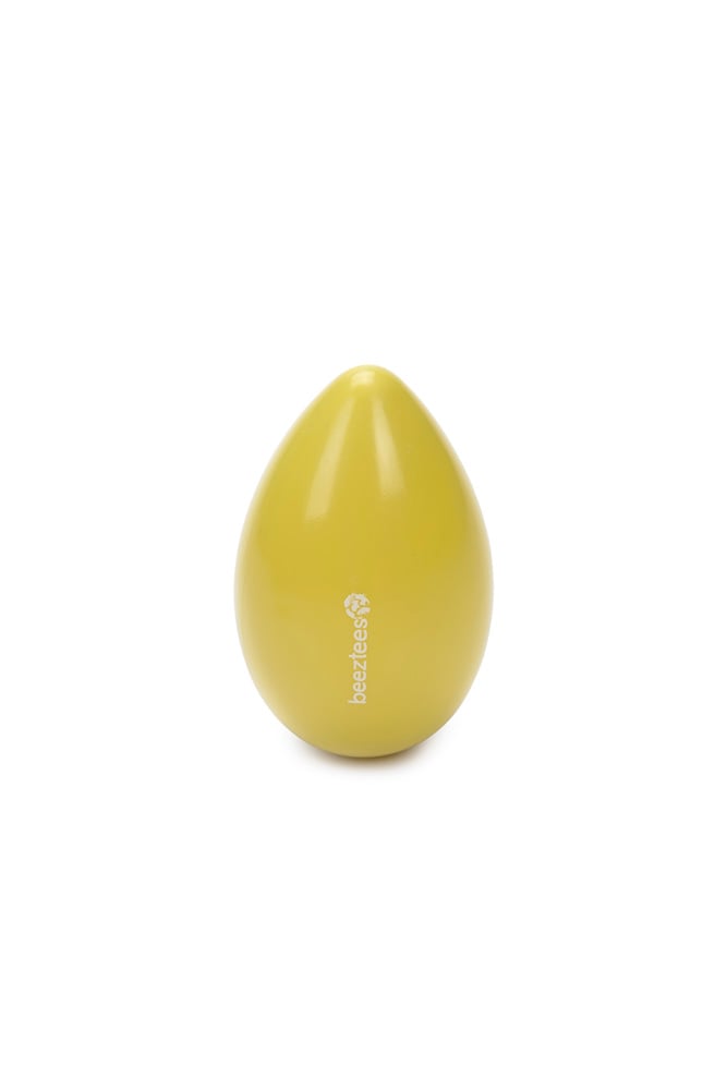 Beeztees Funny Eggy - Hondenspeelgoed - geel - 12.5x12.5x8 cm