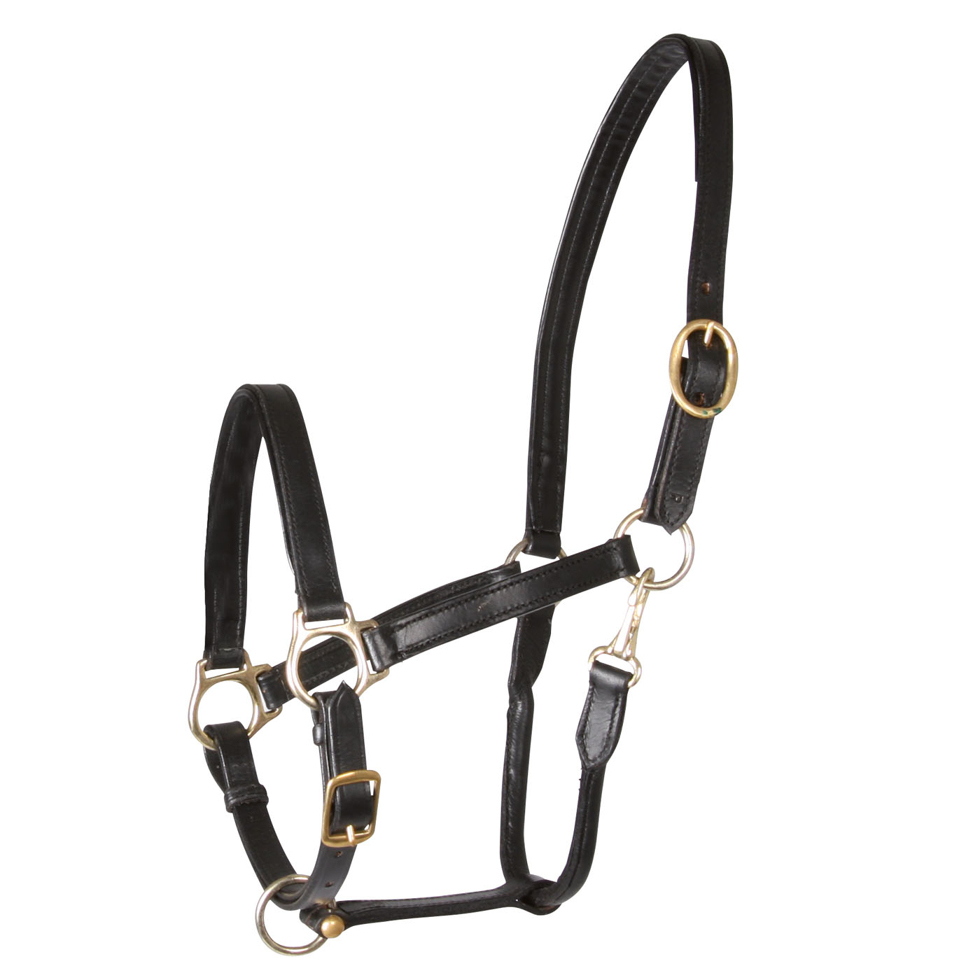 Waldhausen Halster Leder - Paard Halsters - Zwart - Pony