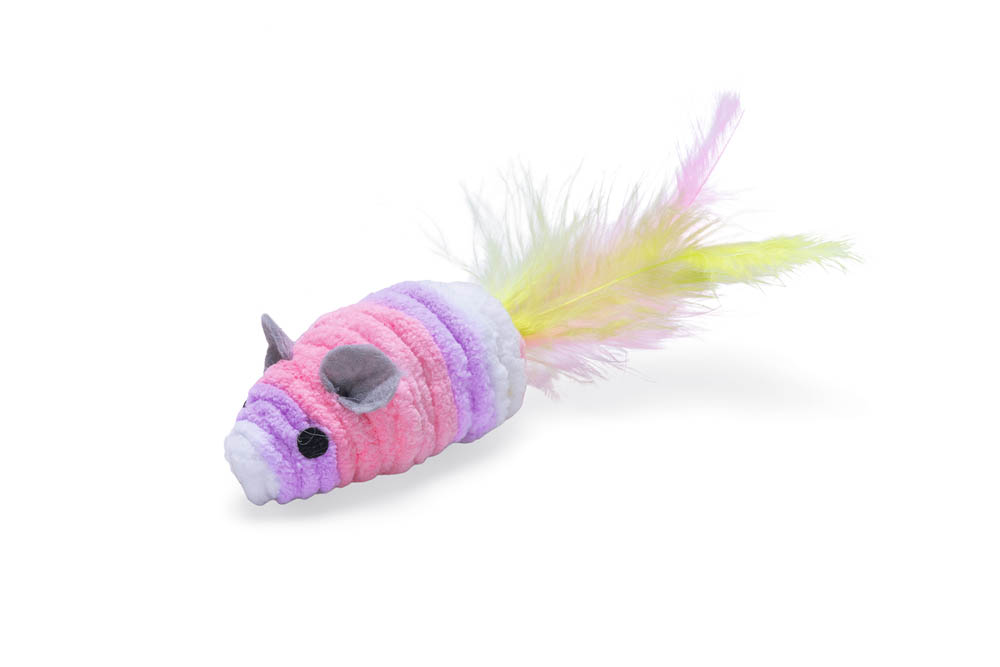 Beeztees Kitten Chen - Kattenspeeltje - Roze