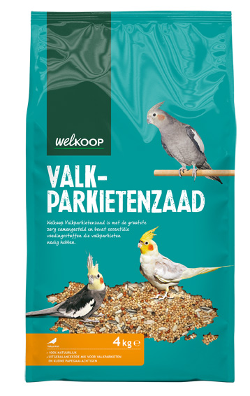 Welkoop Valkparkietenzaad - Vogelvoer - 4 Kilogram