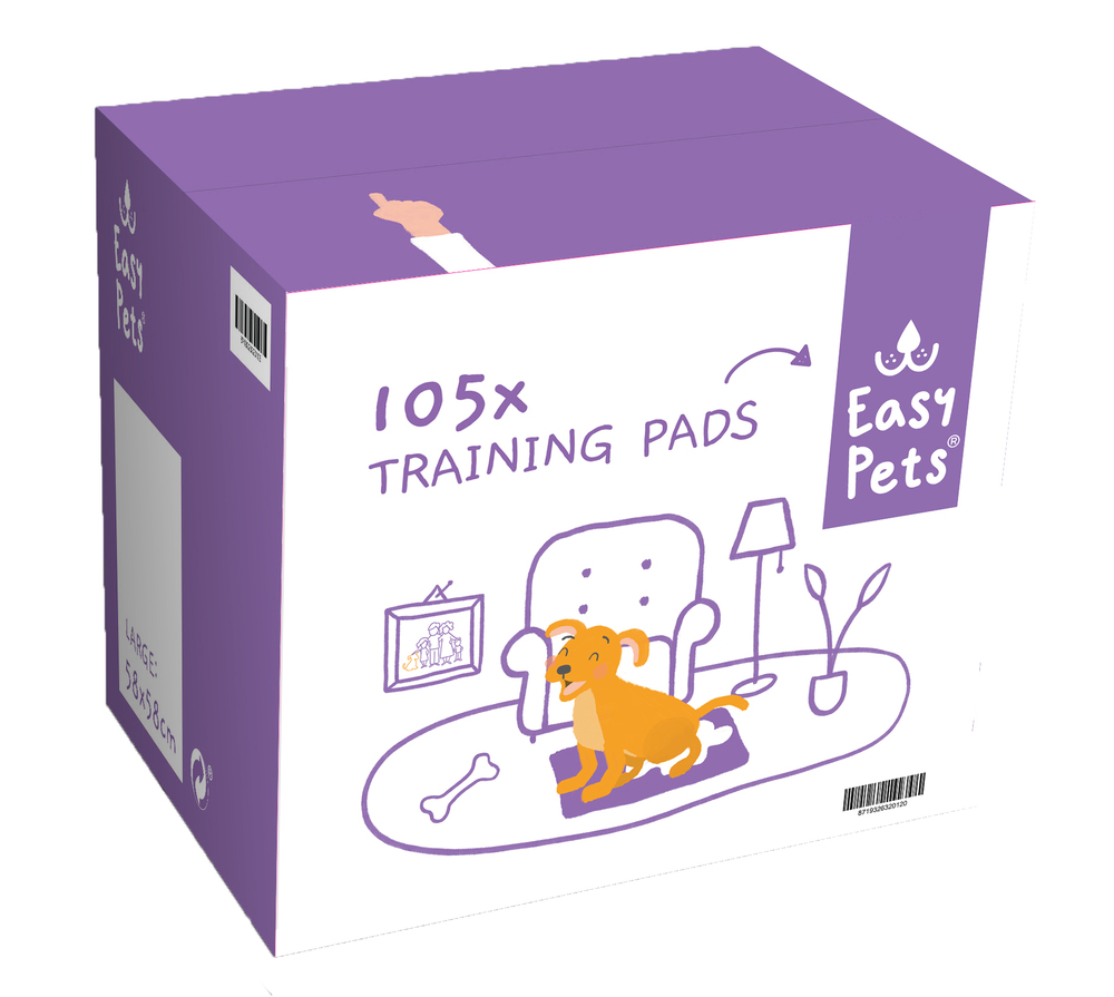 EasyPets Puppy - Trainings pads - 105 Stuks - Wit