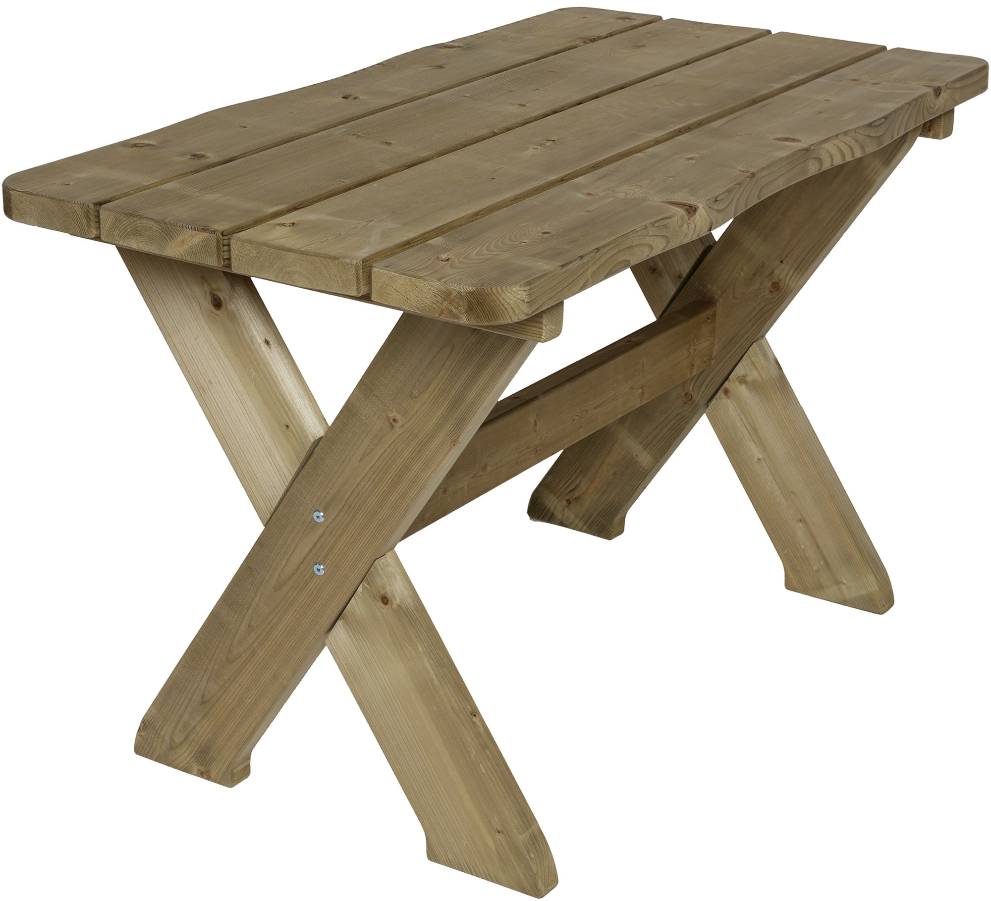 Talen Buitenmeubelen Weidetafel  - Tuintafel - Bruin - 76x120x70 cm