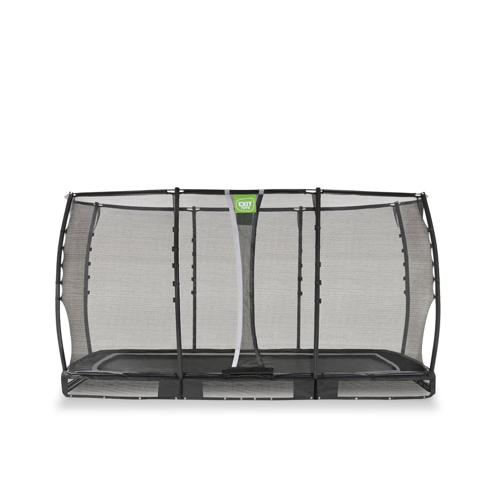EXIT Allure Premium - Inground trampoline - Zwart - 214x366 cm