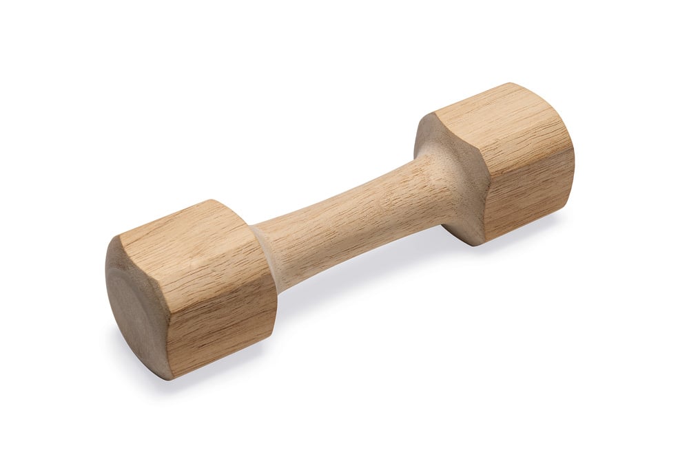 Beeztees Dex - Apporteren - Hondenspeelgoed - Naturel - 5x5x18.5 cm - M