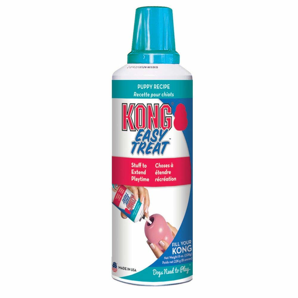 Kong Easy Treat Spuitbus Leverpastei - Vulbaar Hondenspeelgoed - 226 Gram - Liver