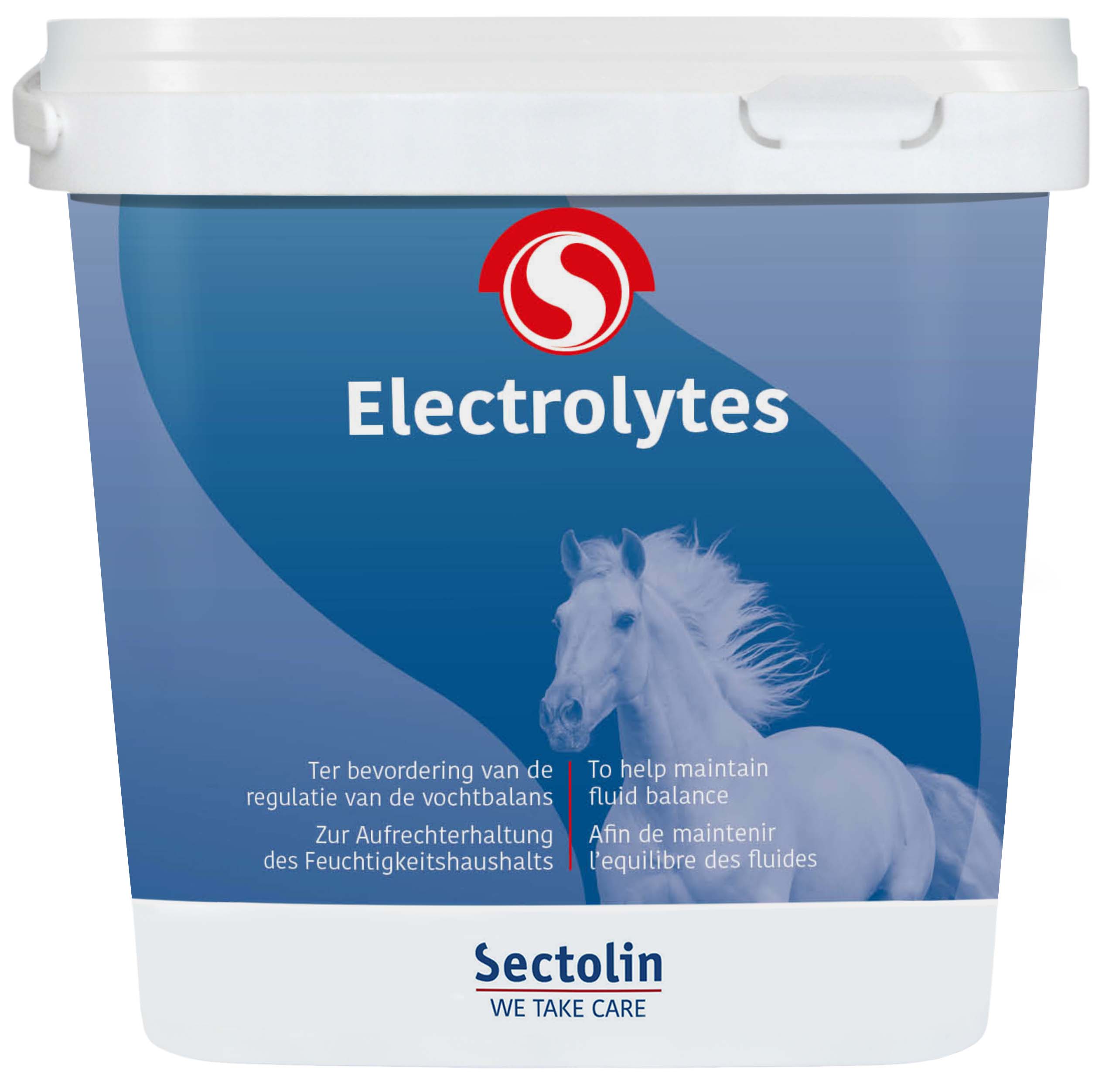 Sectolin Electrolyte Poeder - Vochtbalans supplement Paard - 0.5 Kilogram - Emmer