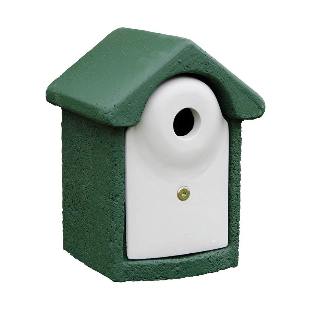 CJ Wildlife Houtbeton - Nestkast - Koolmees - Groen - 32 mm