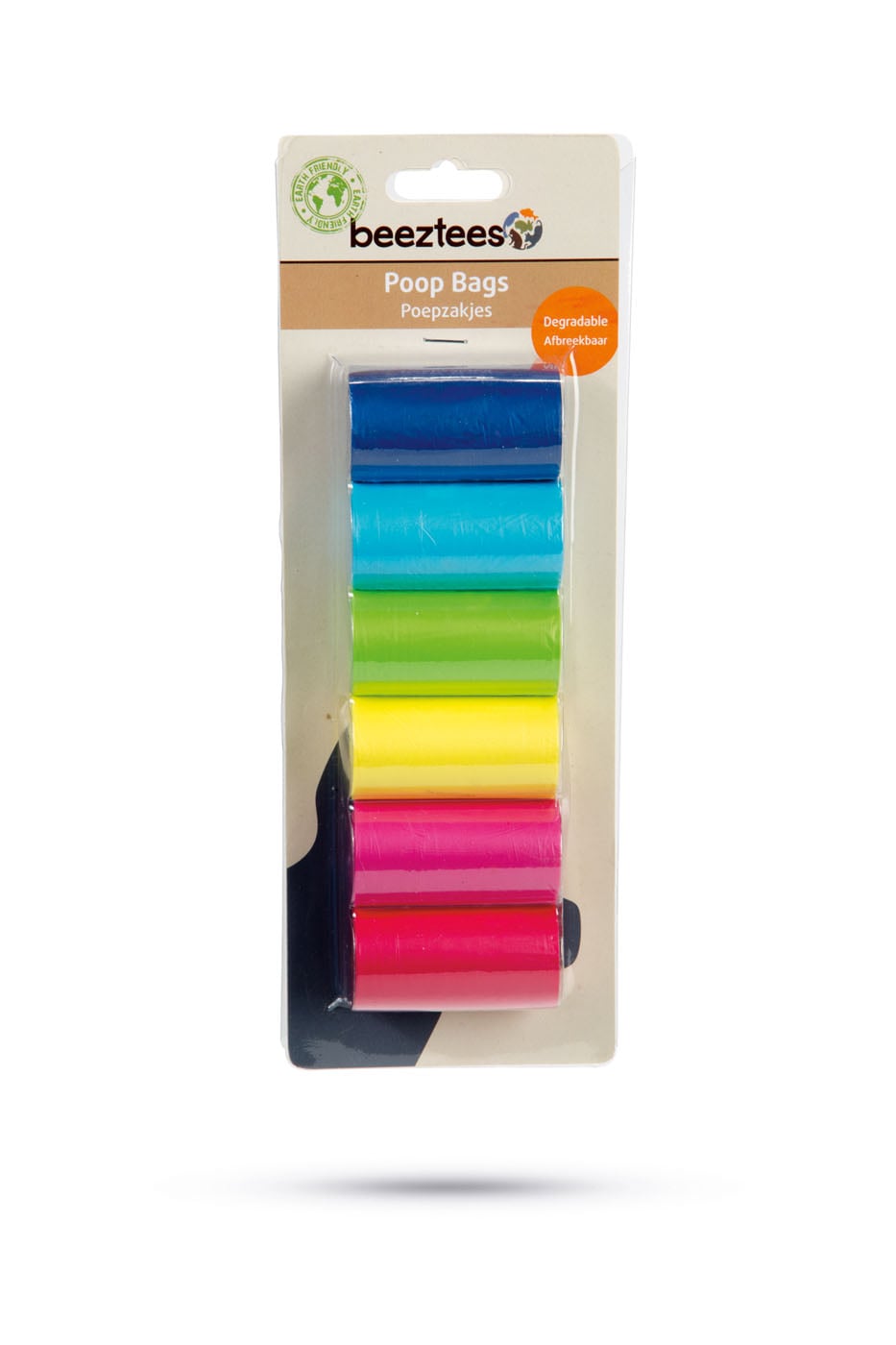 Beeztees navulling - Poepzakjes - multi - 6 Stuks