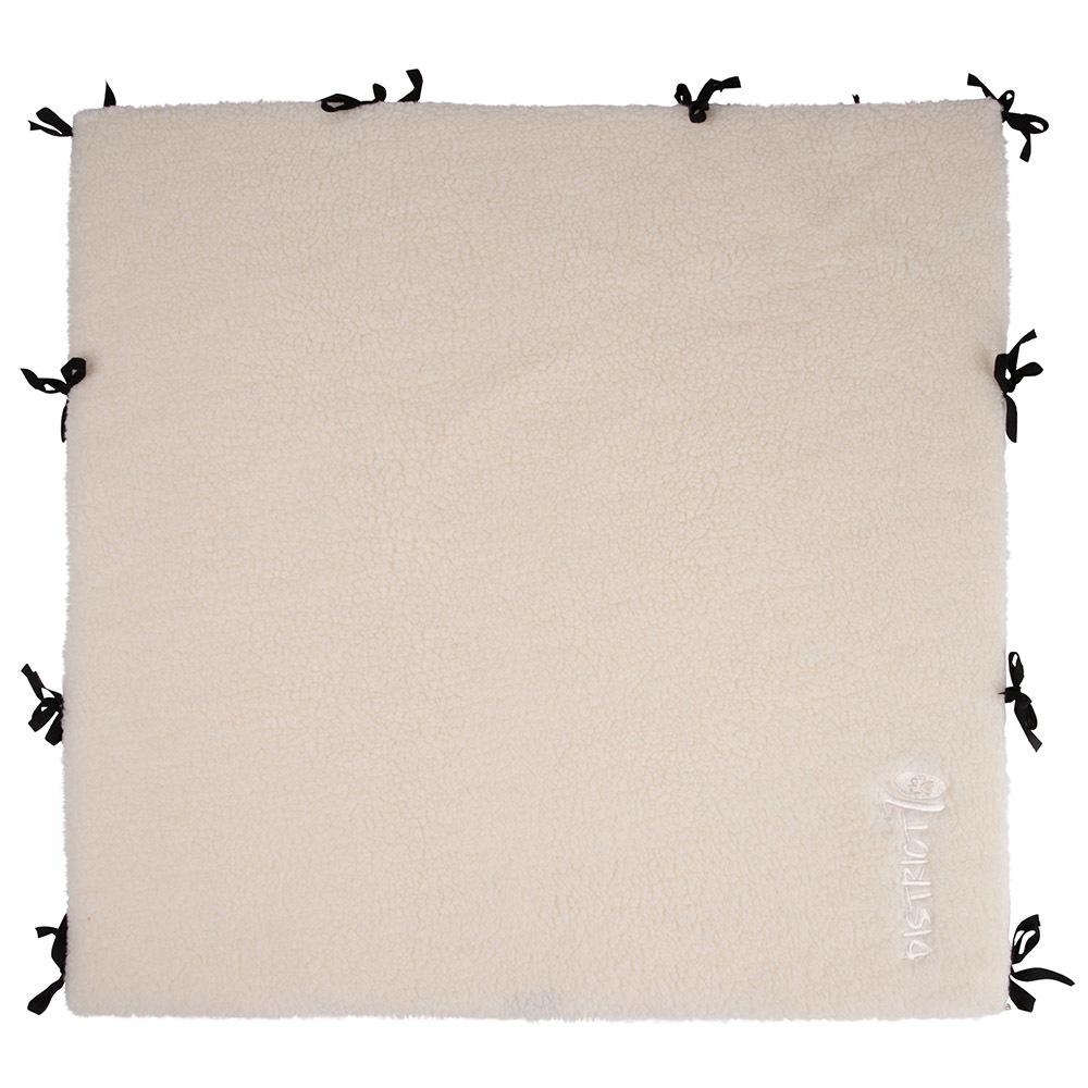 District 70 SHERPA - Scheidingspaneel - Honden Benchverkleiner - beige - 1x75x75 cm