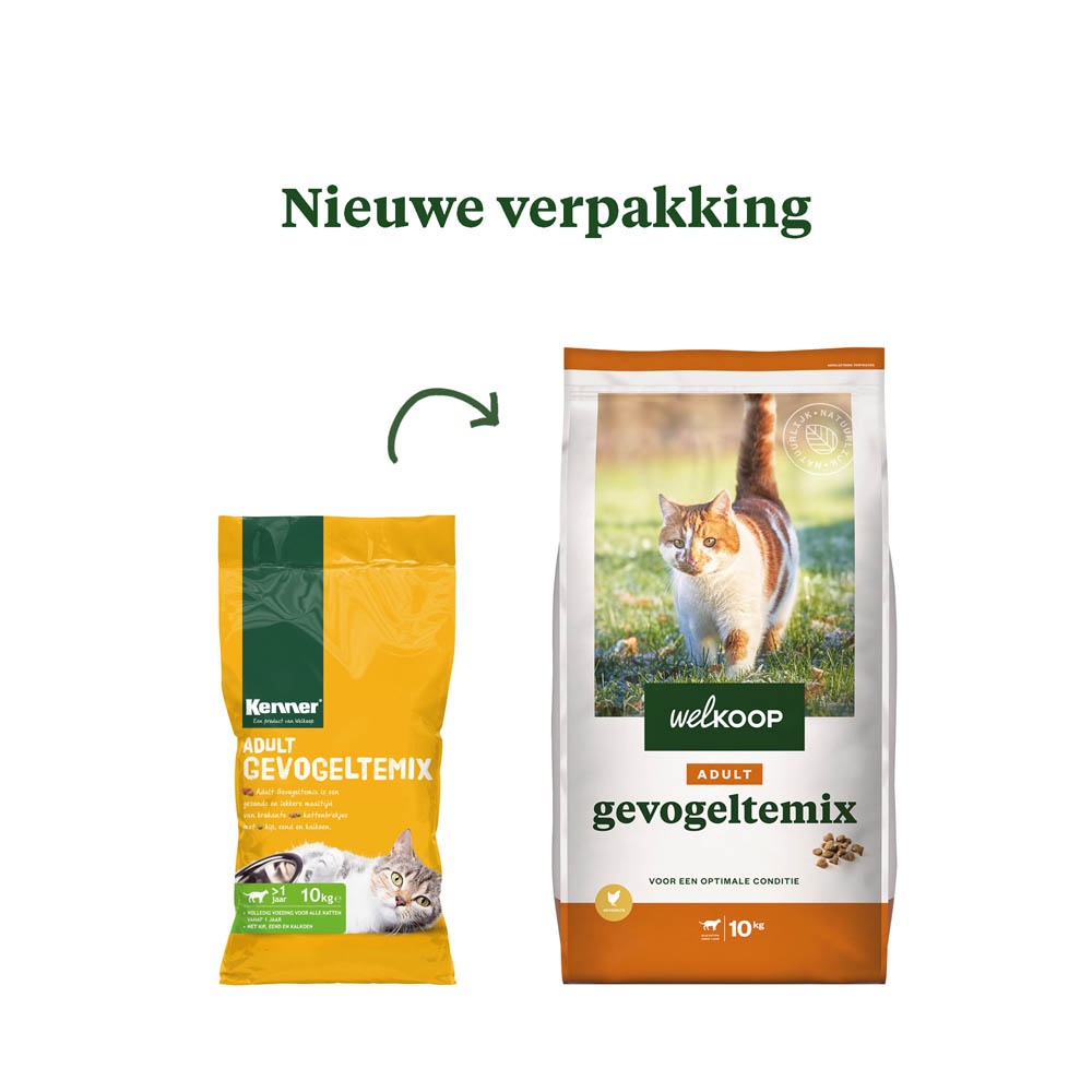 Welkoop Adult - Kattenvoer - 10 Kilogram - gevogelte