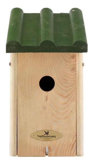 Vogelbescherming Nestkast Toronto - Koolmees - Groen - 32 mm