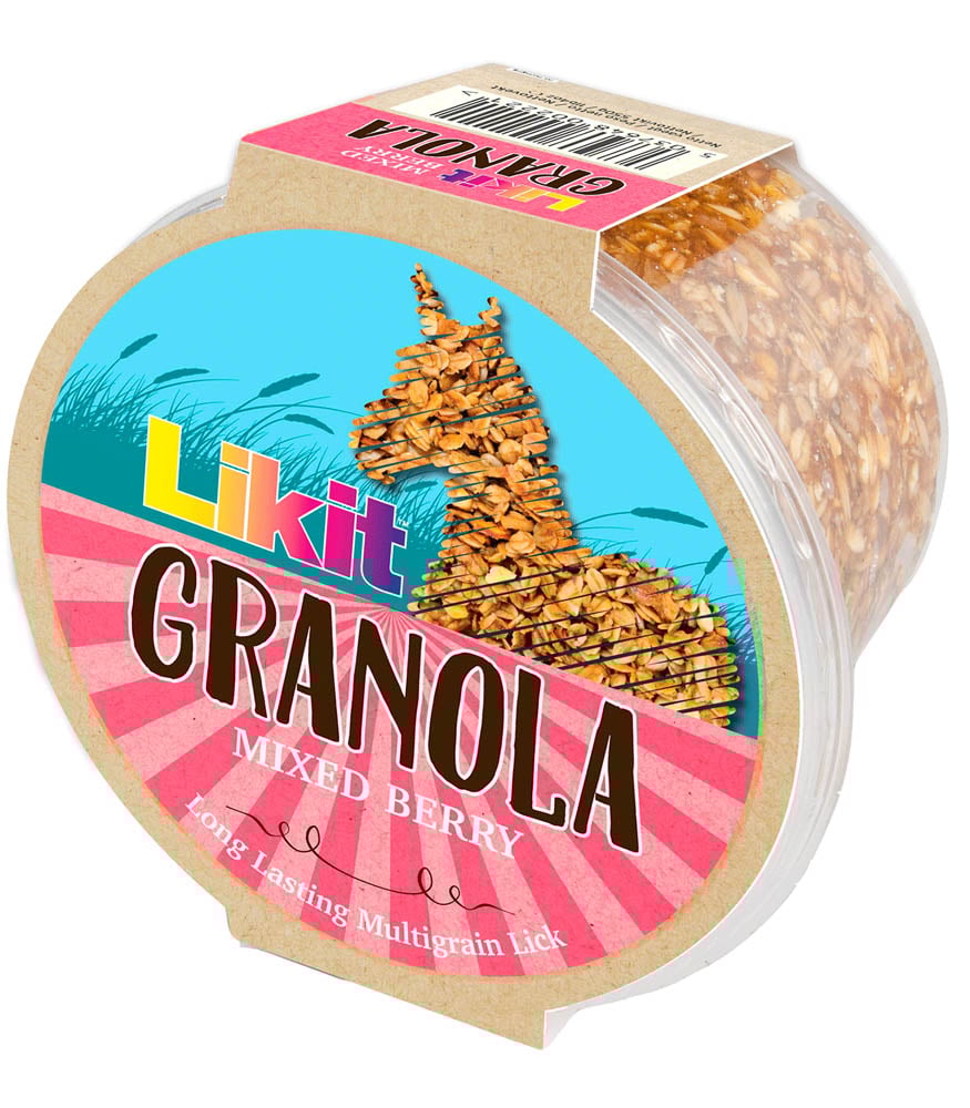 LIKIT Mixed bessen Granola - Paardensnoepjes - 550 Gram - Bessen